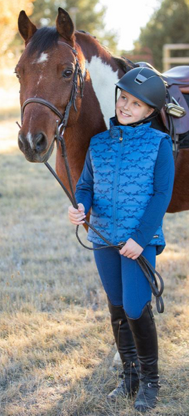 Kerrits Kids Horse Crazy Quilted Vest