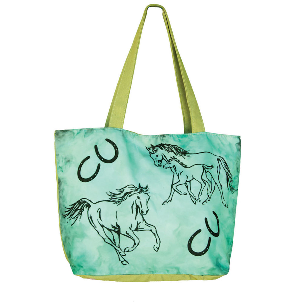 WOW Mare and Foal Canvas Tote Bag